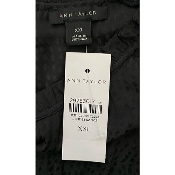 Ann Taylor flutter sleeve blouse - NWT - Picture 3 of 4